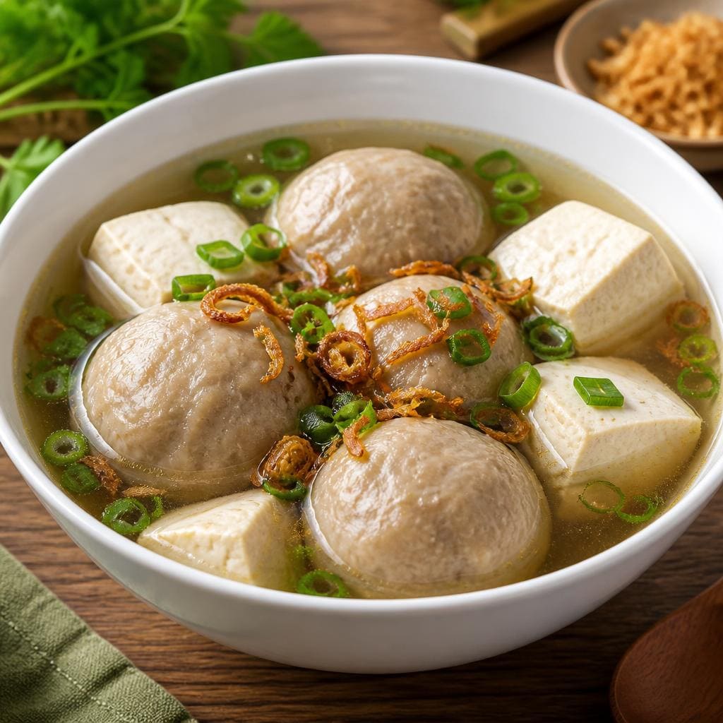 Bakmi Golek Baso Tahu Kuah